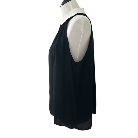 Elegant A.L.C Black and White Women's Sleeveless Top - Picture 2 of 13
